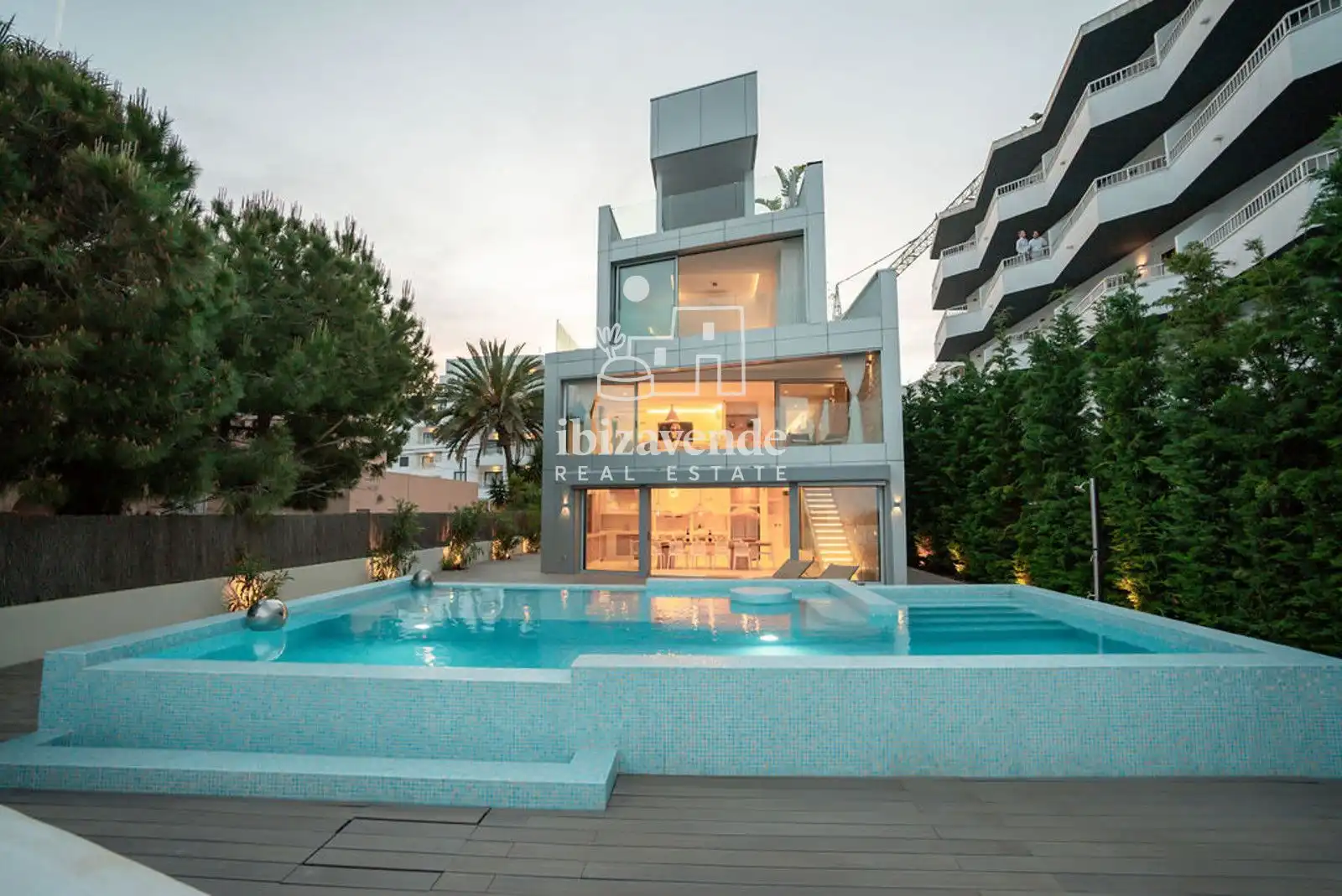 Vista exterior de Casa o xalet en venda en Eivissa amb Aire condicionat, Calefacció i Terrassa
