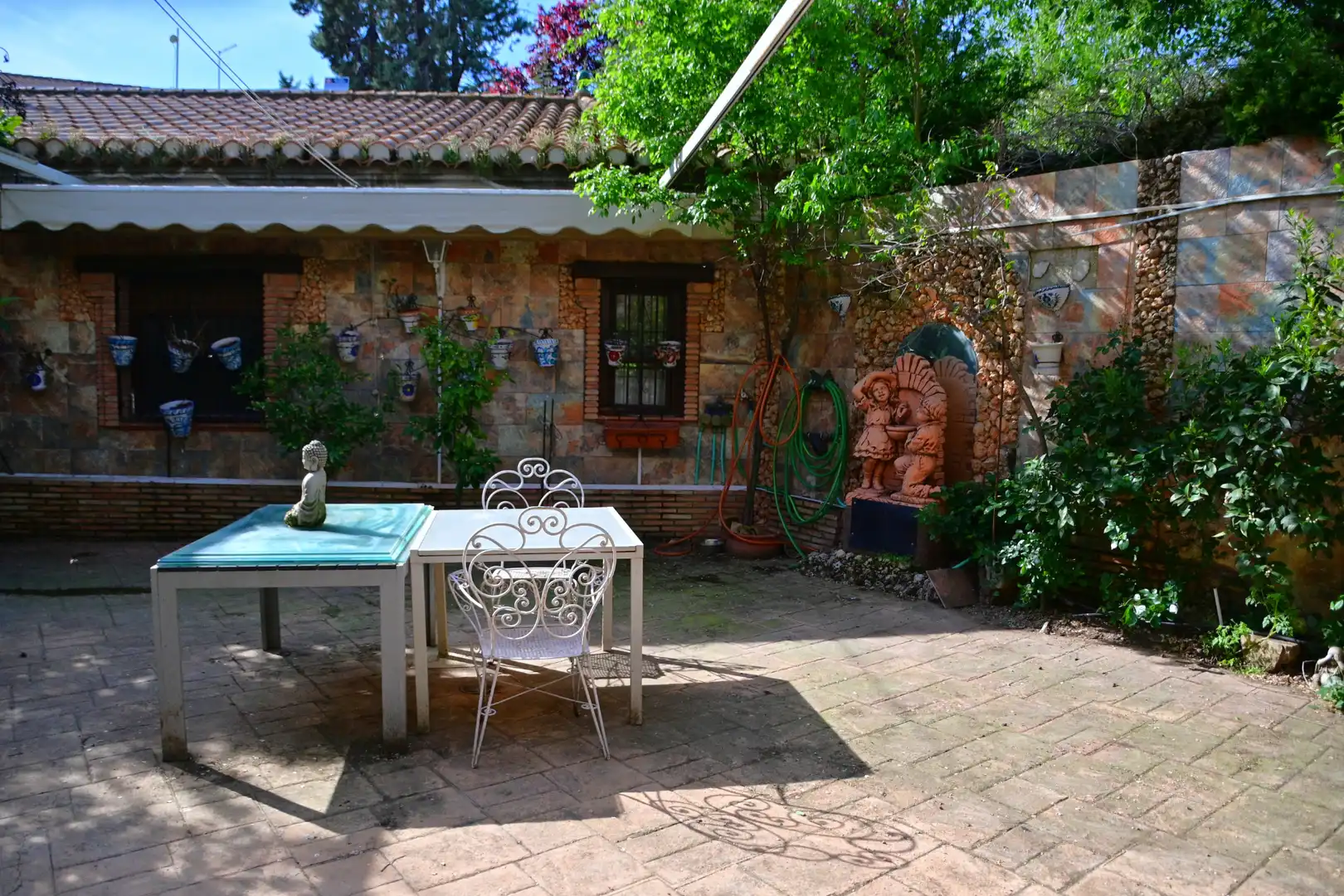 Jardín de Casa o chalet en venta en Churriana de la Vega