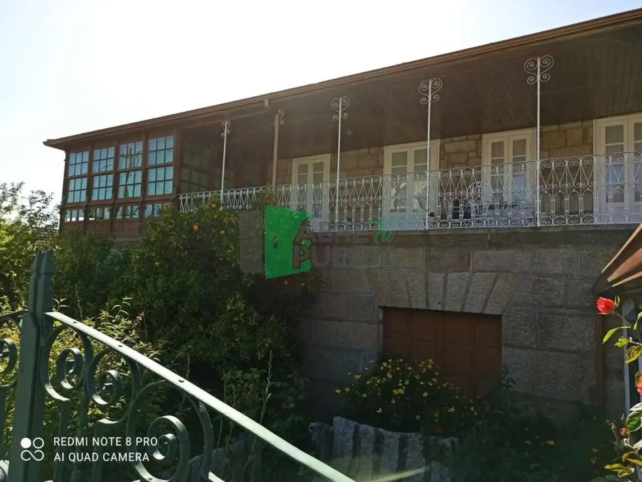 Vista exterior de Finca rústica en venda en Cenlle amb Calefacció, Jardí privat i Terrassa