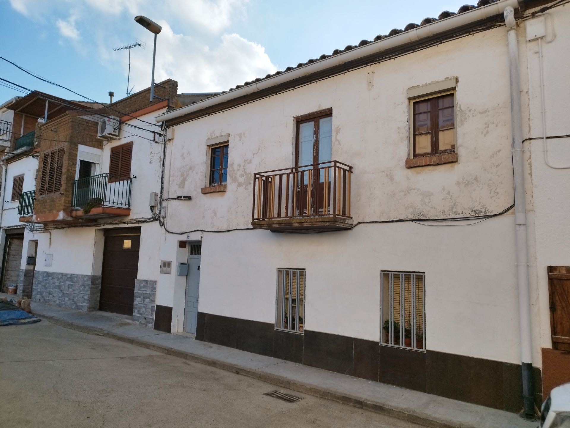 Exterior view of Flat for sale in Tamarite de Litera  with Balcony