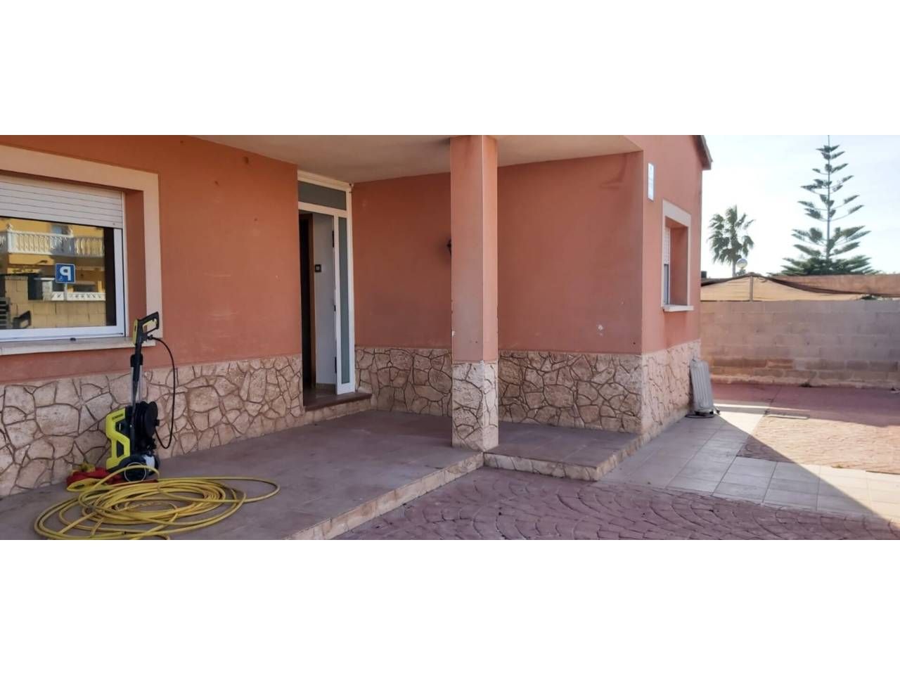 Vista exterior de Casa o chalet en venta en El Pla de Santa Maria con Jardín privado y Trastero