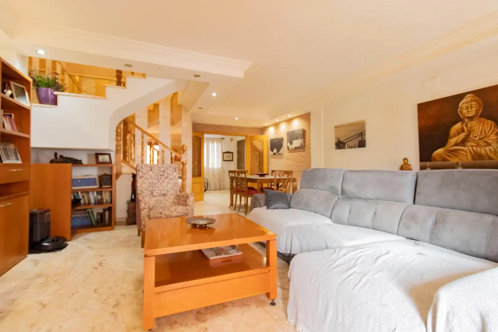 Wohnzimmer von Maisonette zum Verkauf in El Puig
