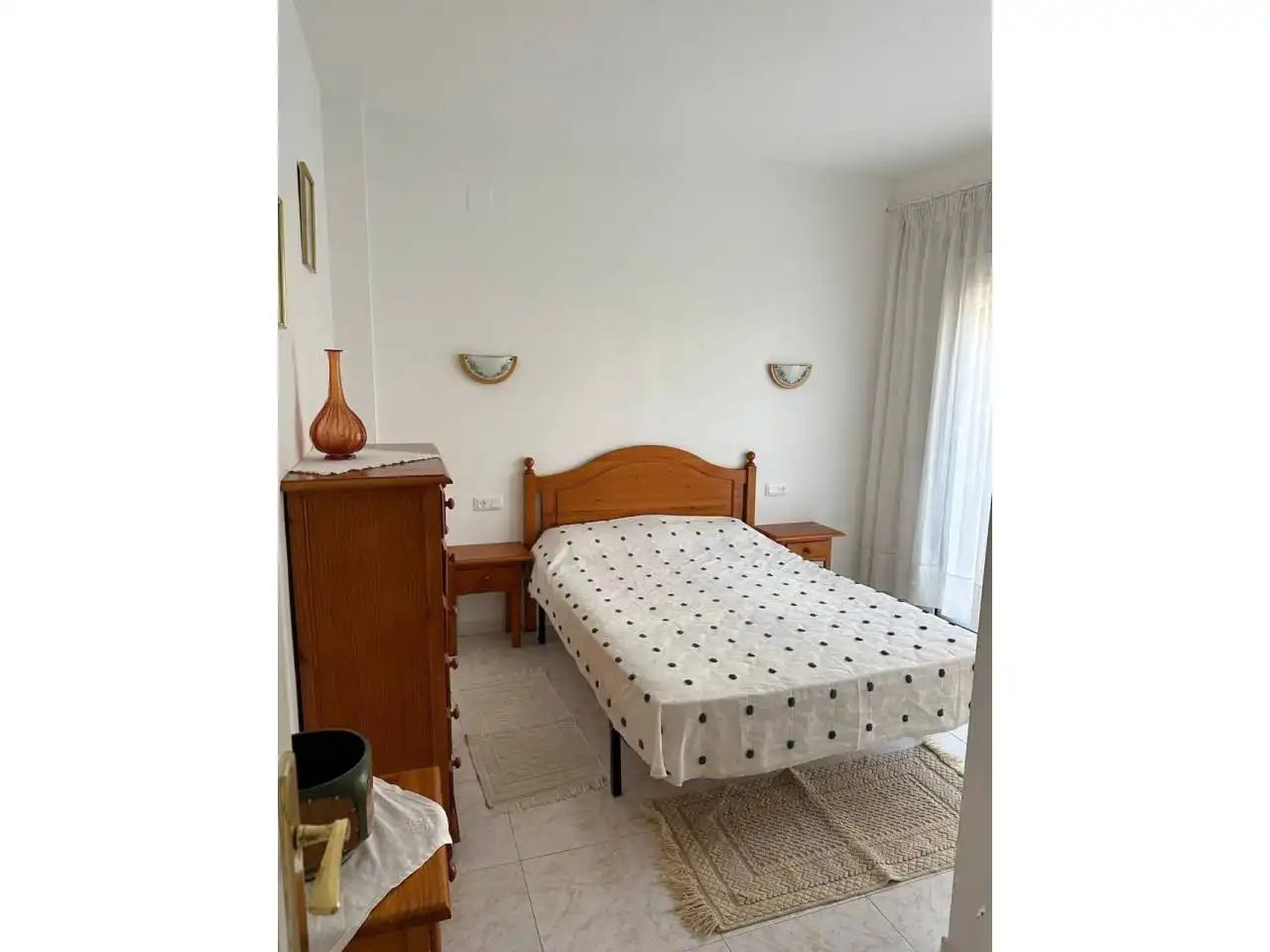 Bedroom of Flat for sale in Lloret de Mar  with Heating, Furnished and Balcony