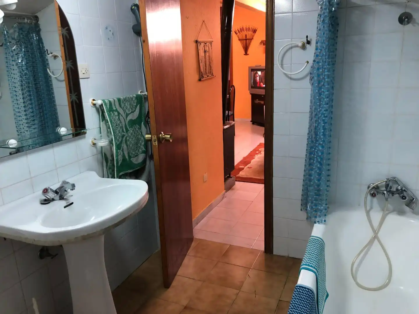 Baño de Apartamento en venta en Villadangos del Páramo con Calefacción