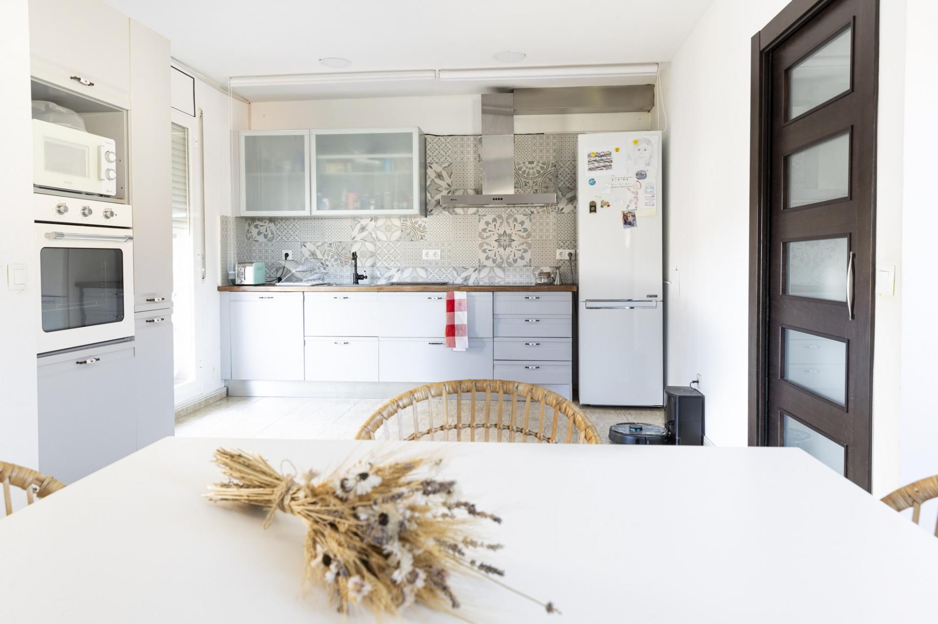 Cuina de Casa adosada en venda en Puigverd de Lleida amb Calefacció