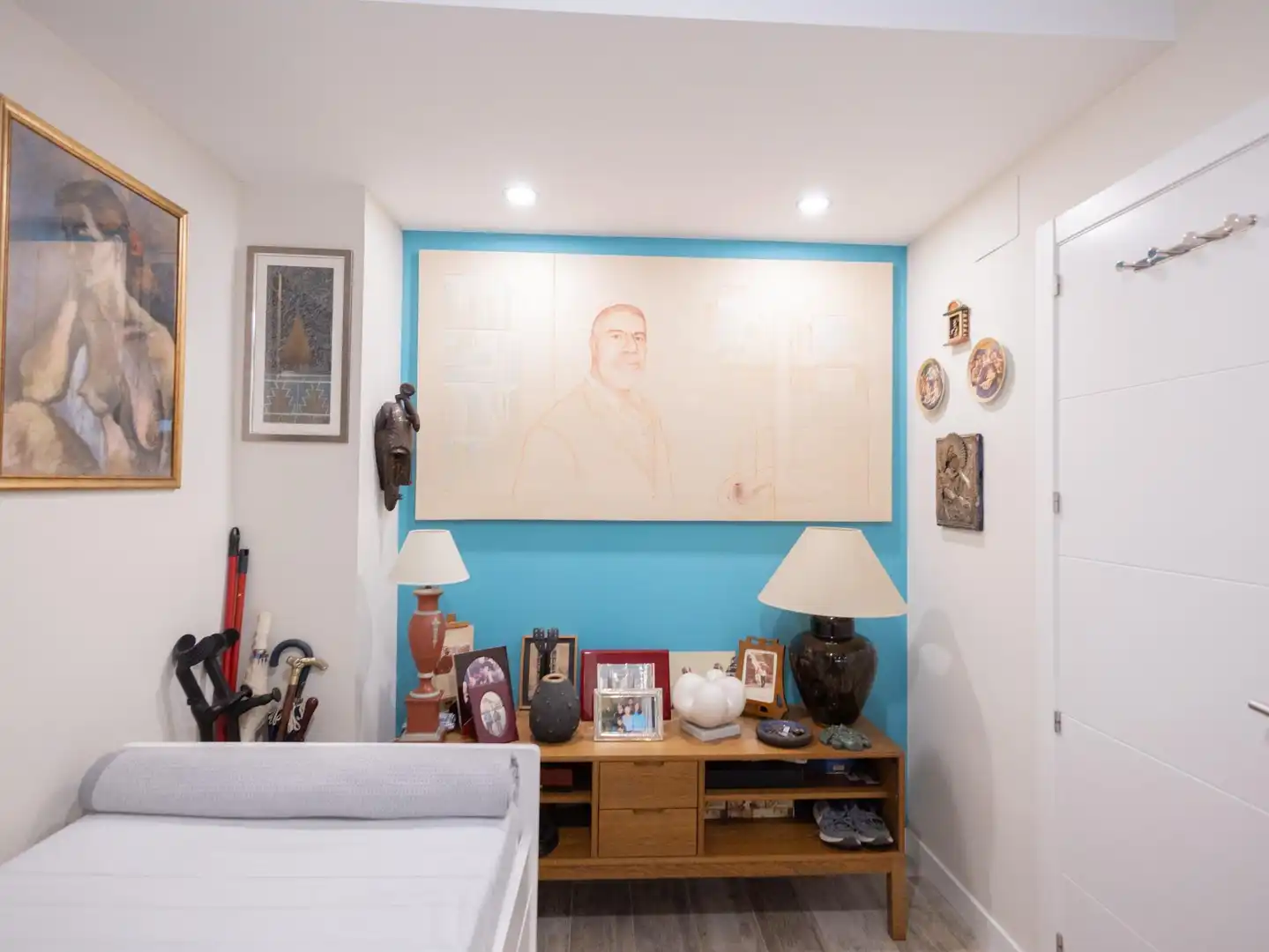 Dormitori de Apartament en venda en Madrid amb Aire condicionat i Terrassa