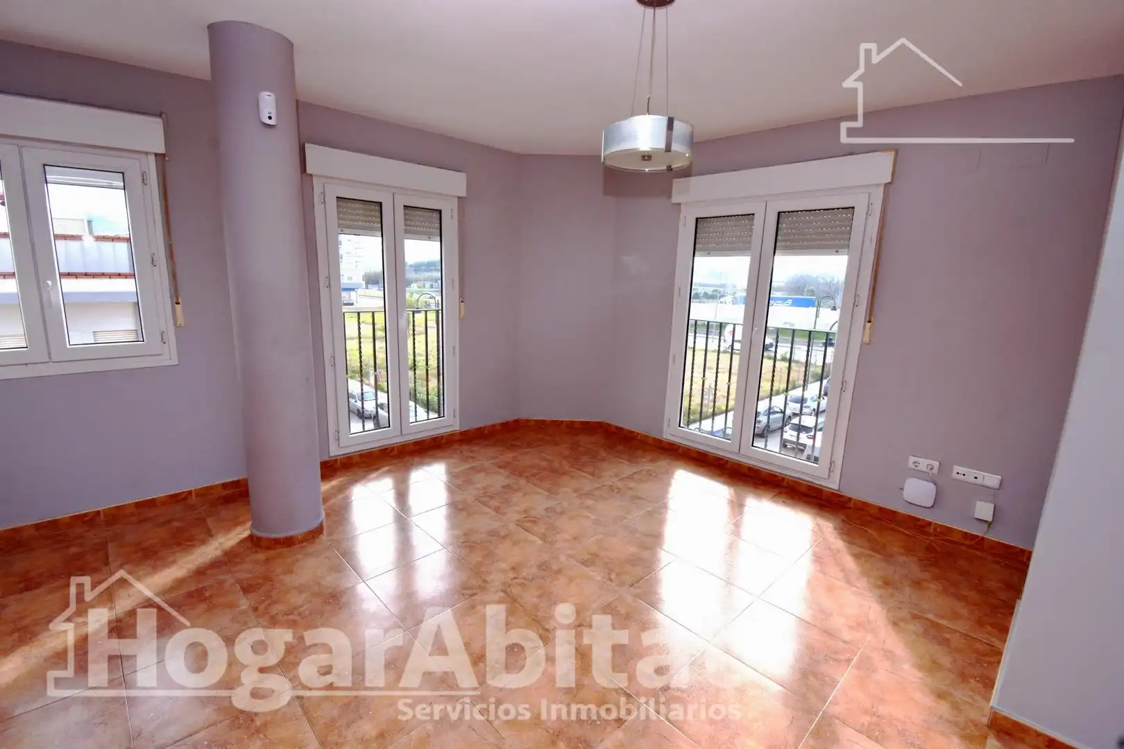 Sala de estar de Piso en venta en Alzira con Alarma
