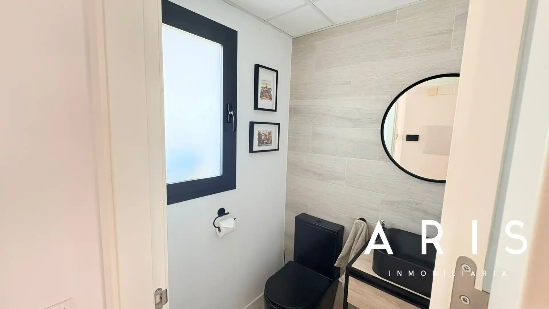 Baño de Casa adosada en venta en Alhaurín de la Torre con Aire acondicionado, Jardín privado y Parquet