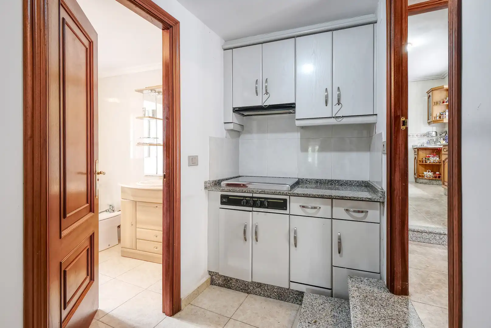 Cuina de Casa o xalet en venda en Guitiriz amb Jardí privat, Moblat i Forn