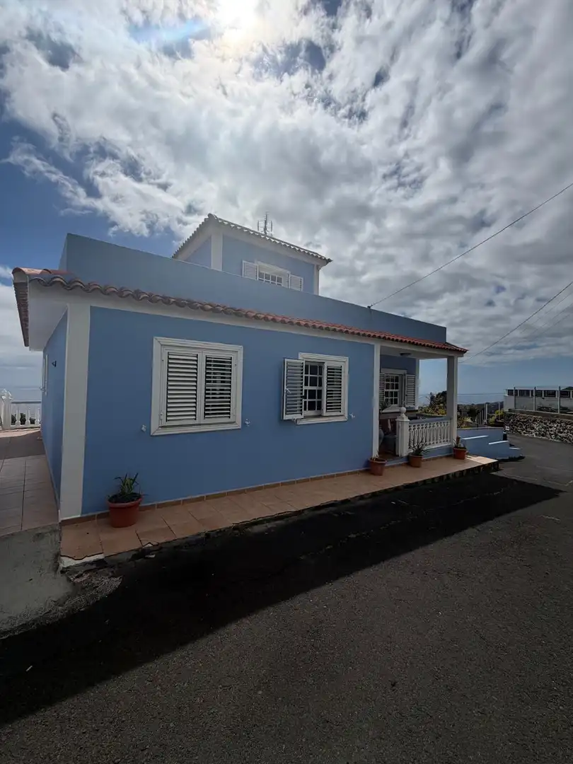 Vista exterior de Casa o chalet en venta en Villa de Mazo con Jardín privado, Terraza y Piscina