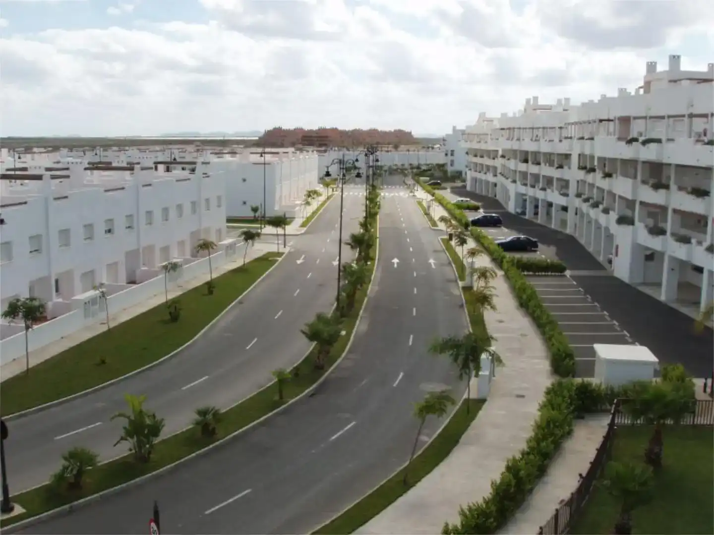 Vista exterior de Pis en venda en Alhama de Murcia amb Aire condicionat, Piscina i Balcó
