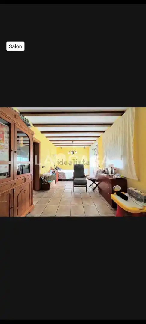 Sala de estar de Casa adosada en venta en Badalona con Aire acondicionado