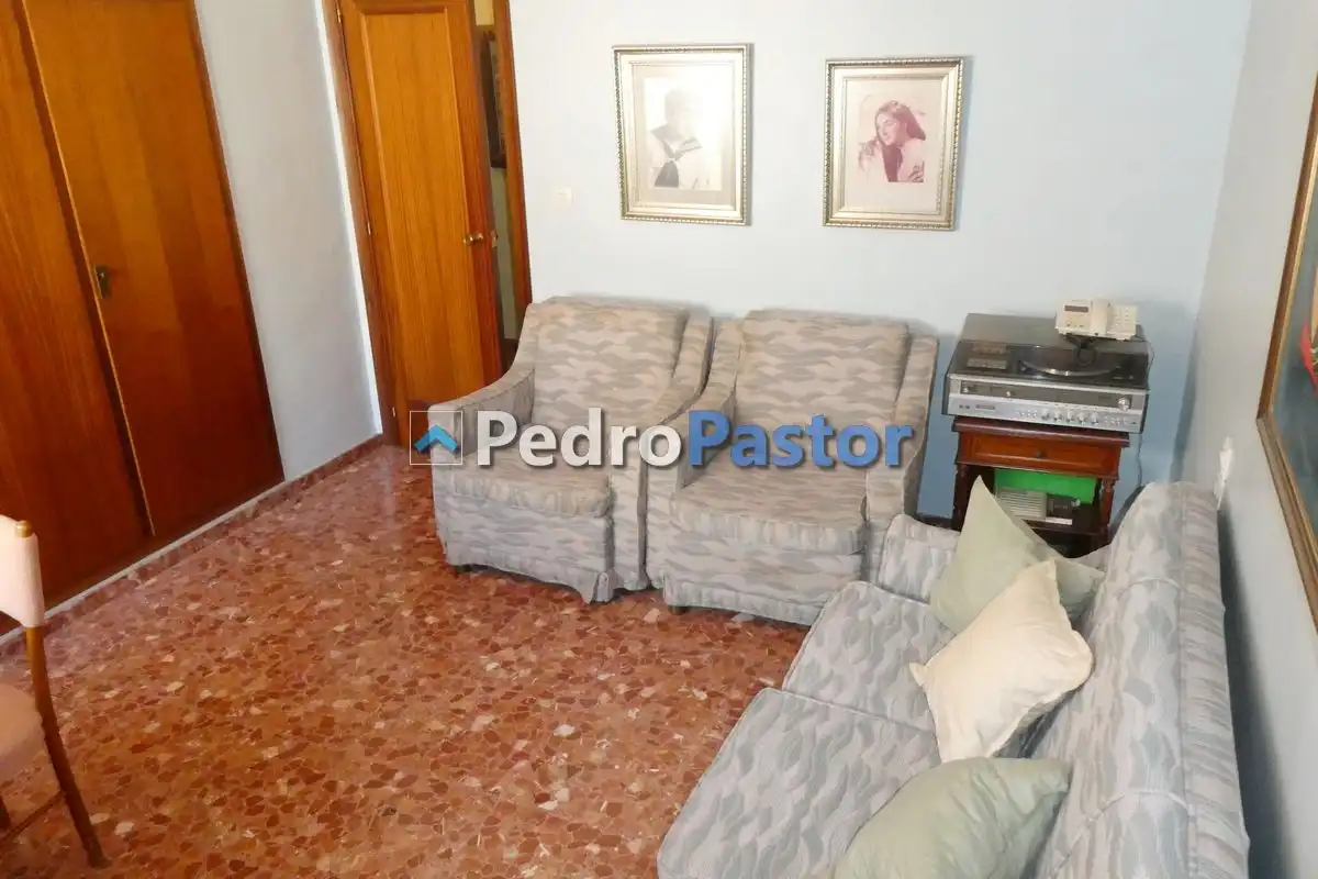 Sala de estar de Piso en venta en Dénia con Aire acondicionado, Calefacción y Piscina