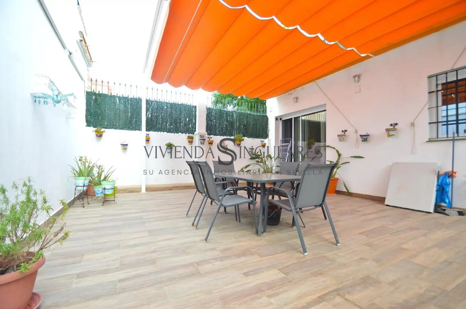 Terraza de Casa adosada en venta en Sevilla con Aire acondicionado, Terraza y Trastero