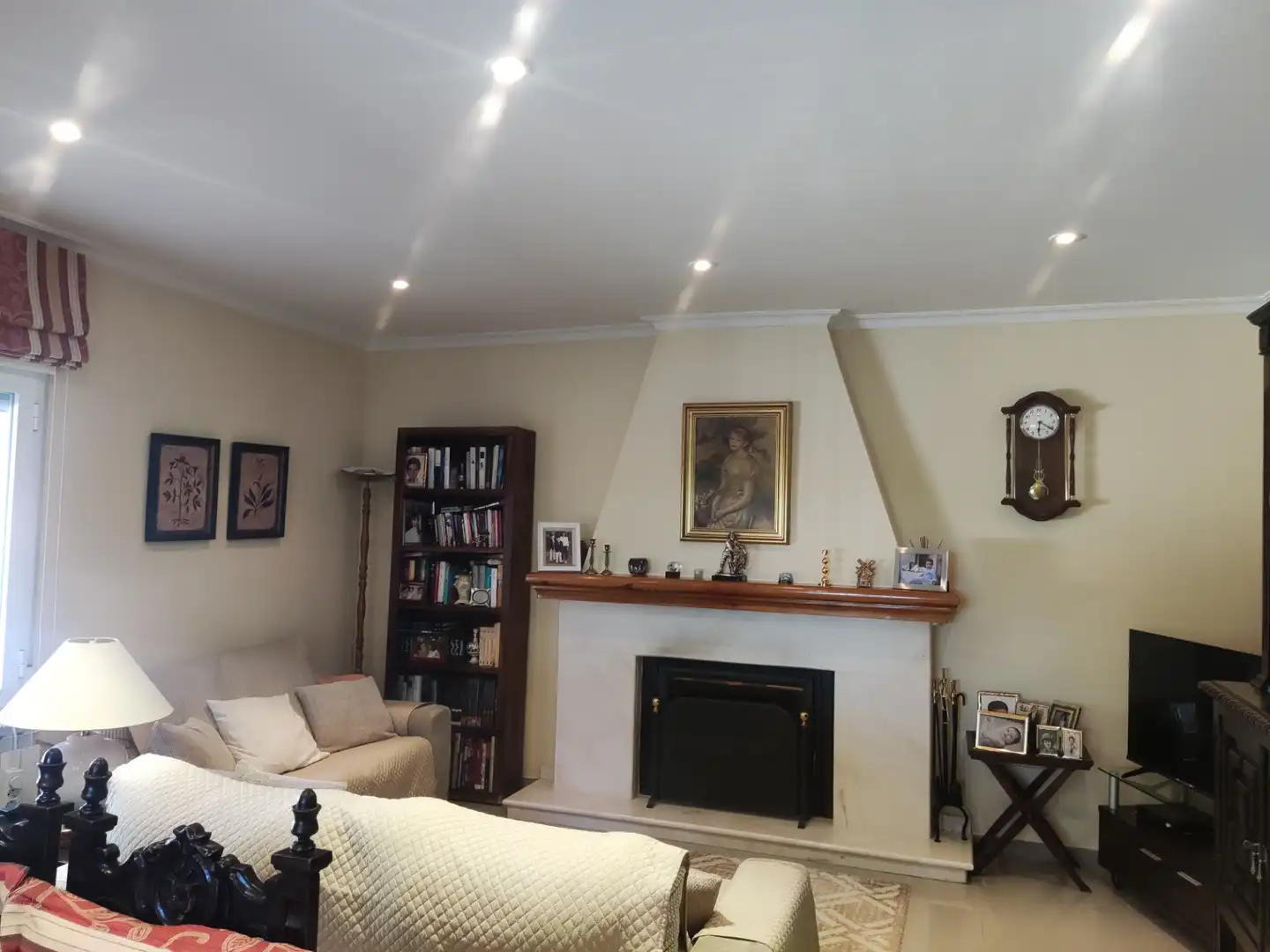 Sala d'estar de Casa o xalet en venda en Ciudad Real amb Aire condicionat, Calefacció i Jardí privat