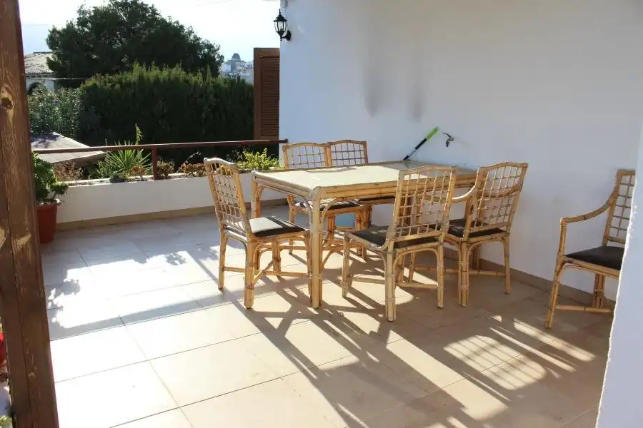 Terrace of Houses for rent in Callosa d'en Sarrià  with Air Conditioner, Heating and Private garden