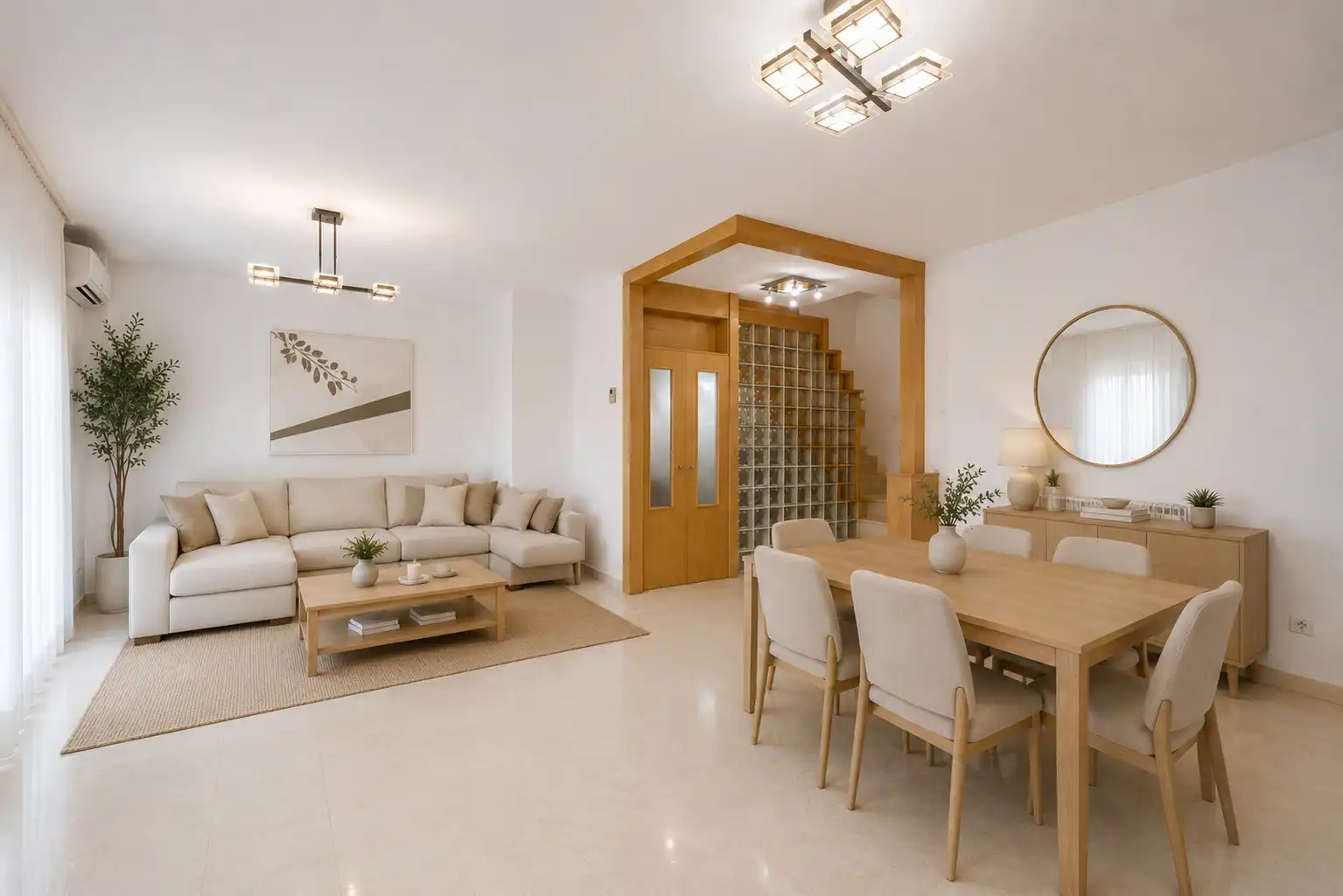 Sala de estar de Casa adosada en venta en Las Rozas de Madrid