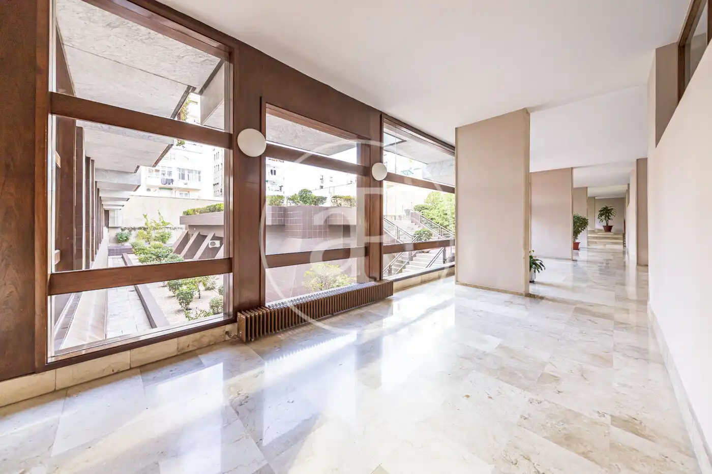 Exterior view of Flat for rent in Madrid  with Air Conditioner, Heating and Private garden