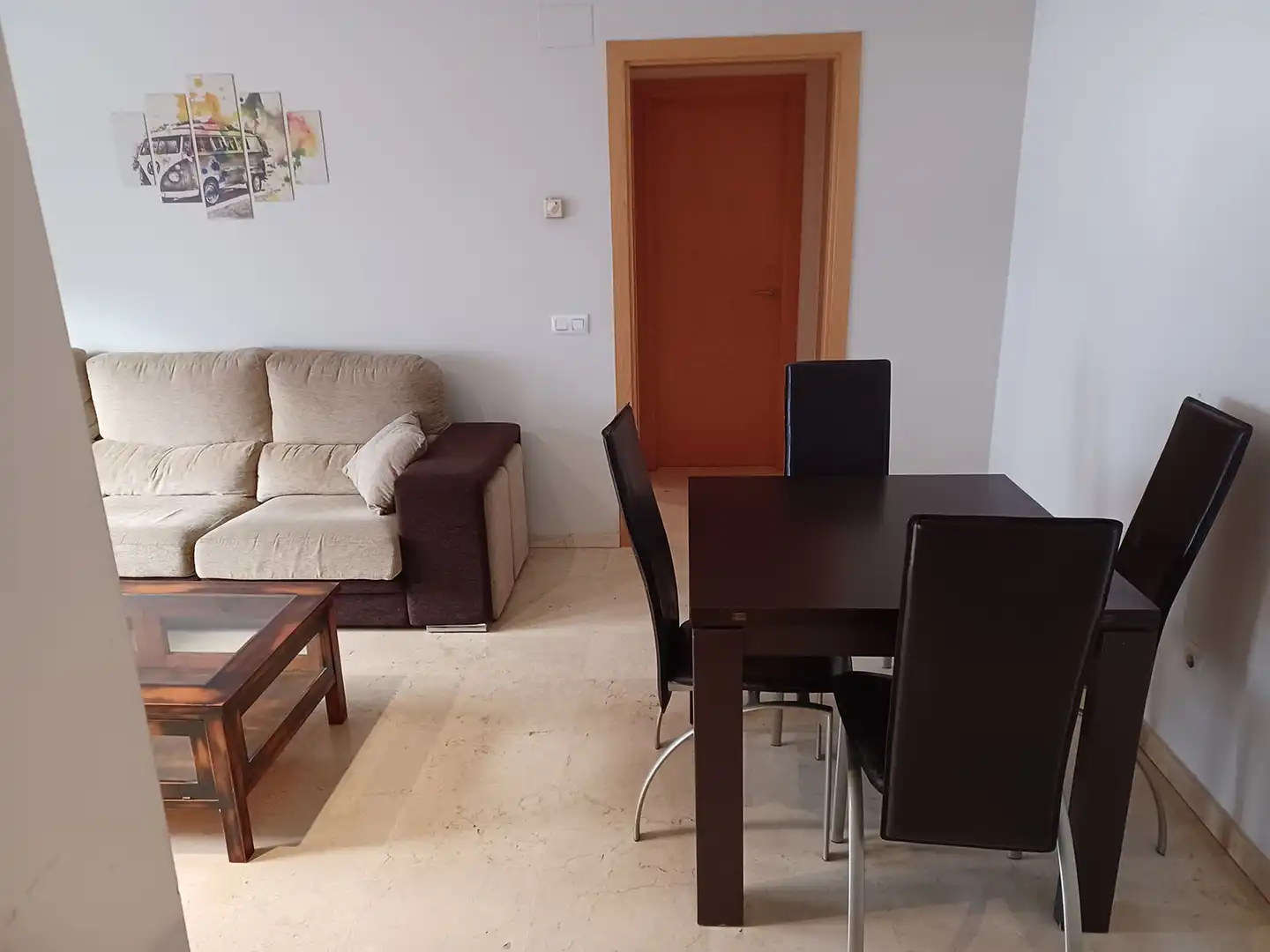 Sala de estar de Planta baja en venta en Figueres con Calefacción, Trastero y Amueblado