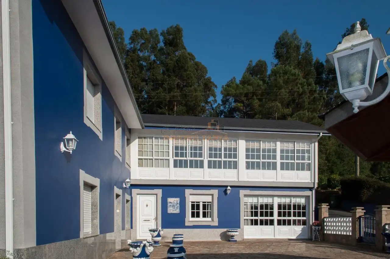 Vista exterior de Casa o chalet en venta en San Sadurniño con Calefacción, Jardín privado y Terraza