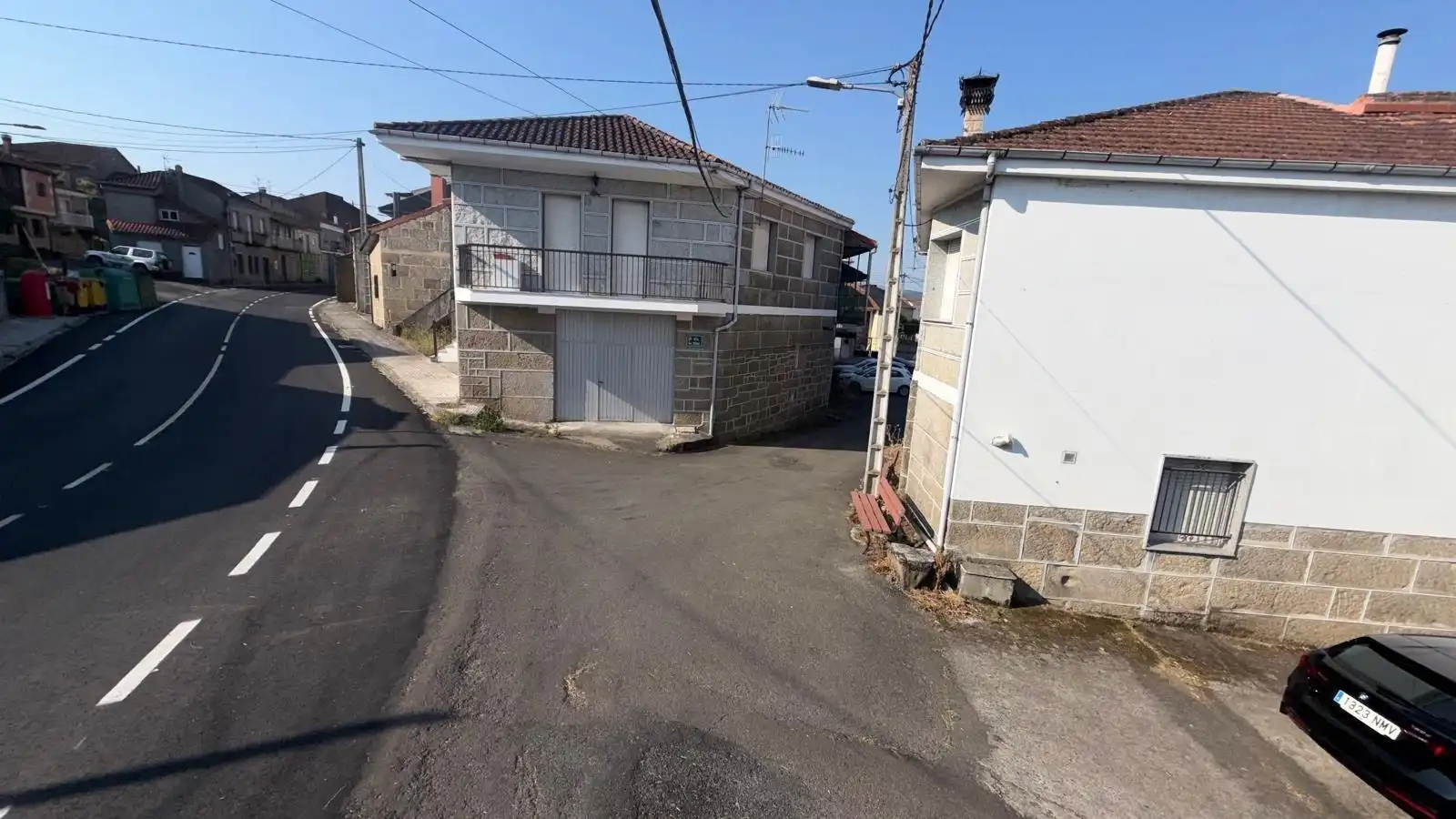 Vista exterior de Casa o xalet de lloguer en Trasmiras amb Calefacció, Moblat i Balcó