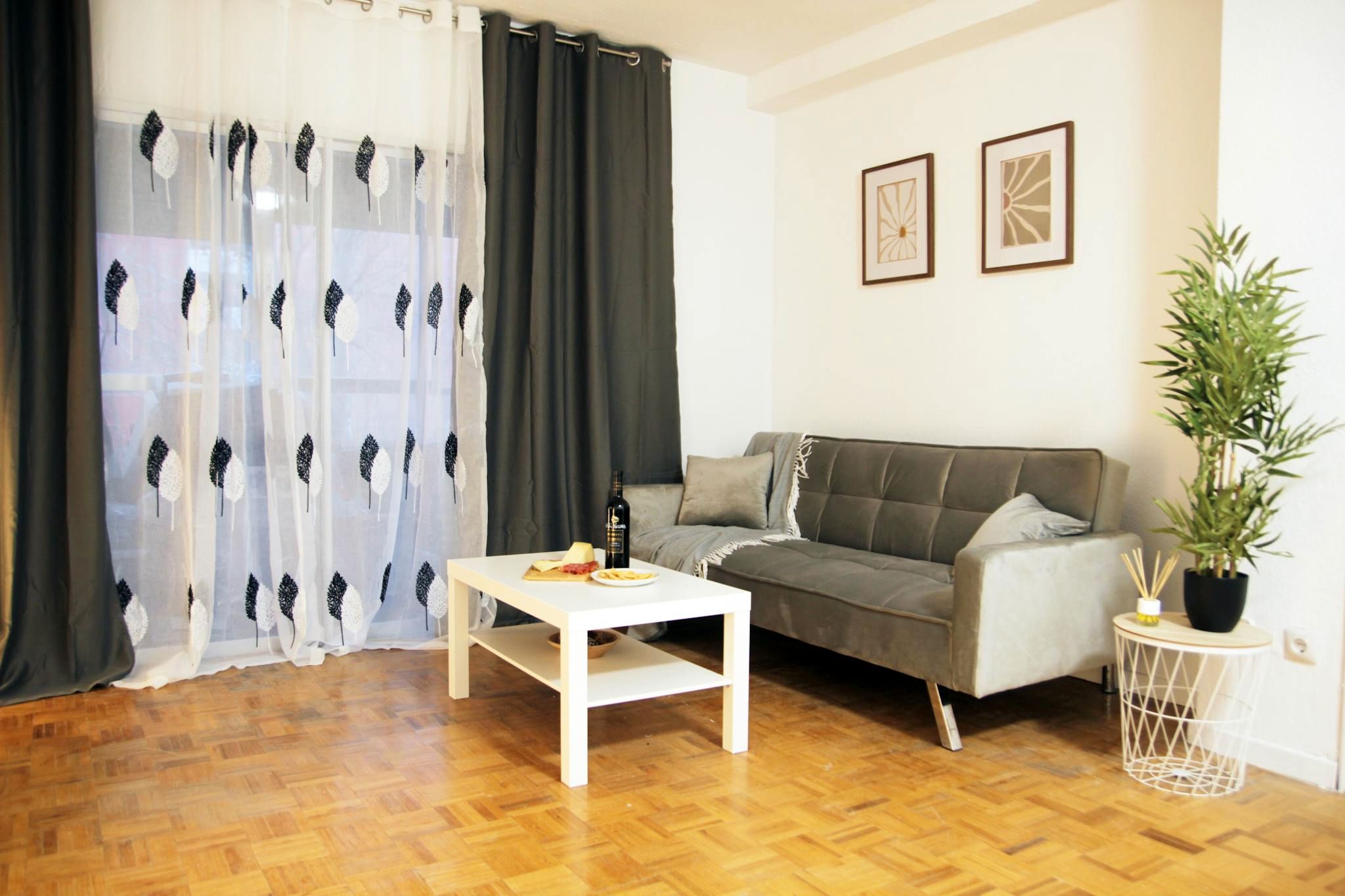 Living room of Flat to rent in Fuenlabrada  with Heating, Furnished and Washing machine
