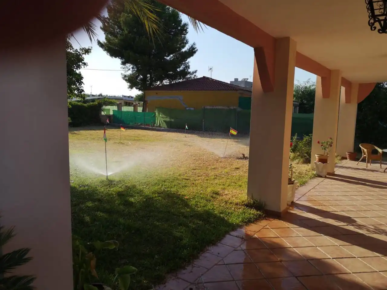 Jardín de Finca rústica en venta en Arahal con Aire acondicionado y Amueblado