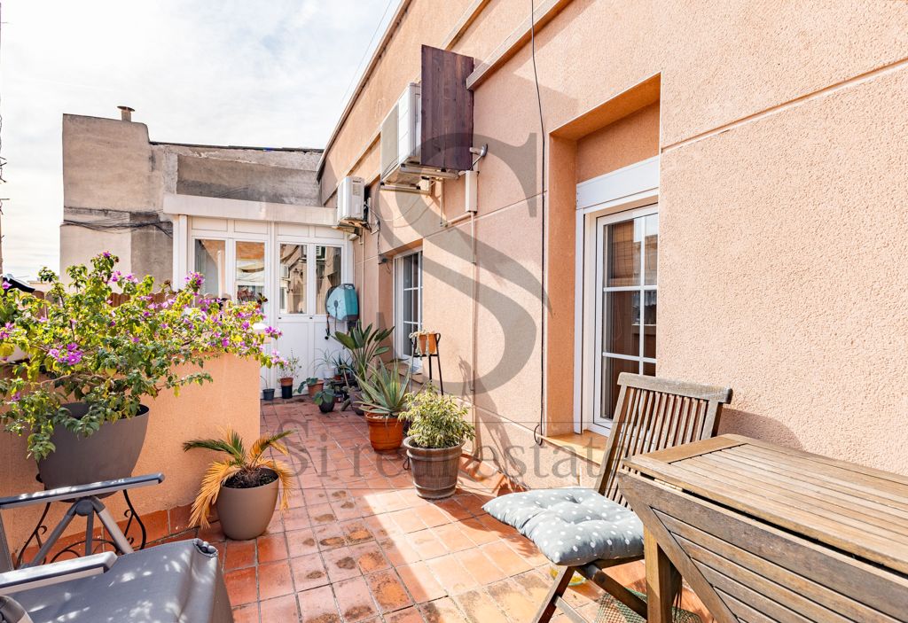 Terrassa de Àtic en venda en  Barcelona Capital amb Aire condicionat, Calefacció i Parquet