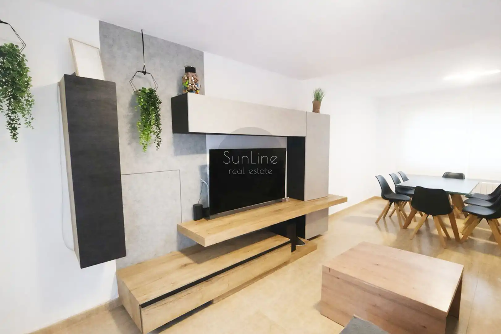 Living room of Houses for sale in La Pobla de Vallbona  with Air Conditioner, Private garden and Terrace