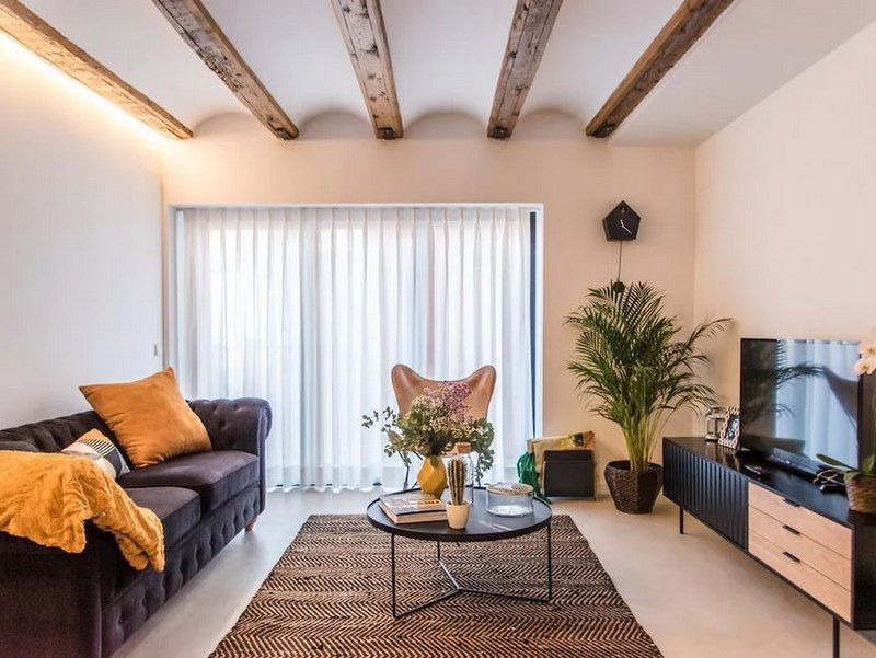 Living room of Flat to rent in Arganda del Rey  with Air Conditioner, Furnished and TV