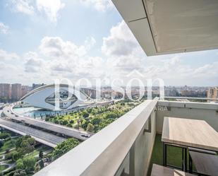 Terrace of Flat for sale in  Valencia Capital  with Air Conditioner, Terrace and Balcony