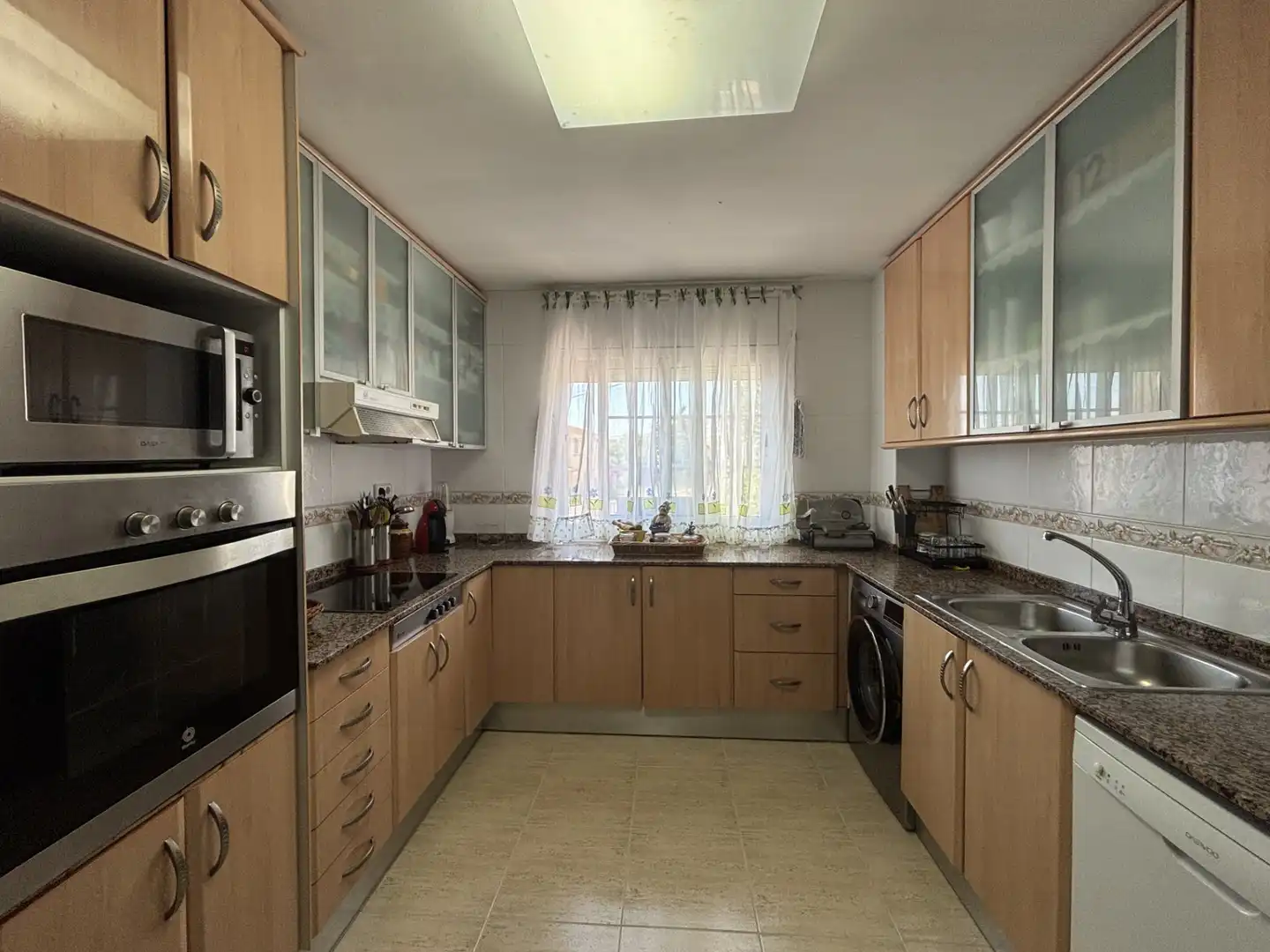 Küche von Haus oder Chalet zum Verkauf in Caldes de Montbui mit Klimaanlage, Heizung und Privatgarten
