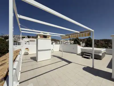 Terrasse von Dachboden zum Verkauf in Mijas mit Klimaanlage, Heizung und Terrasse