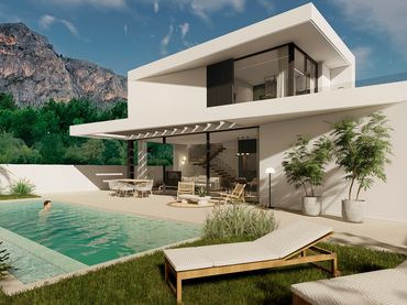 Villa con piscina in vendita a Balcón de Ponoig - Polop Paradis - Polop Hills