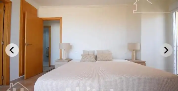 Dormitori de Apartament en venda en Pedreguer amb Aire condicionat, Terrassa i Moblat