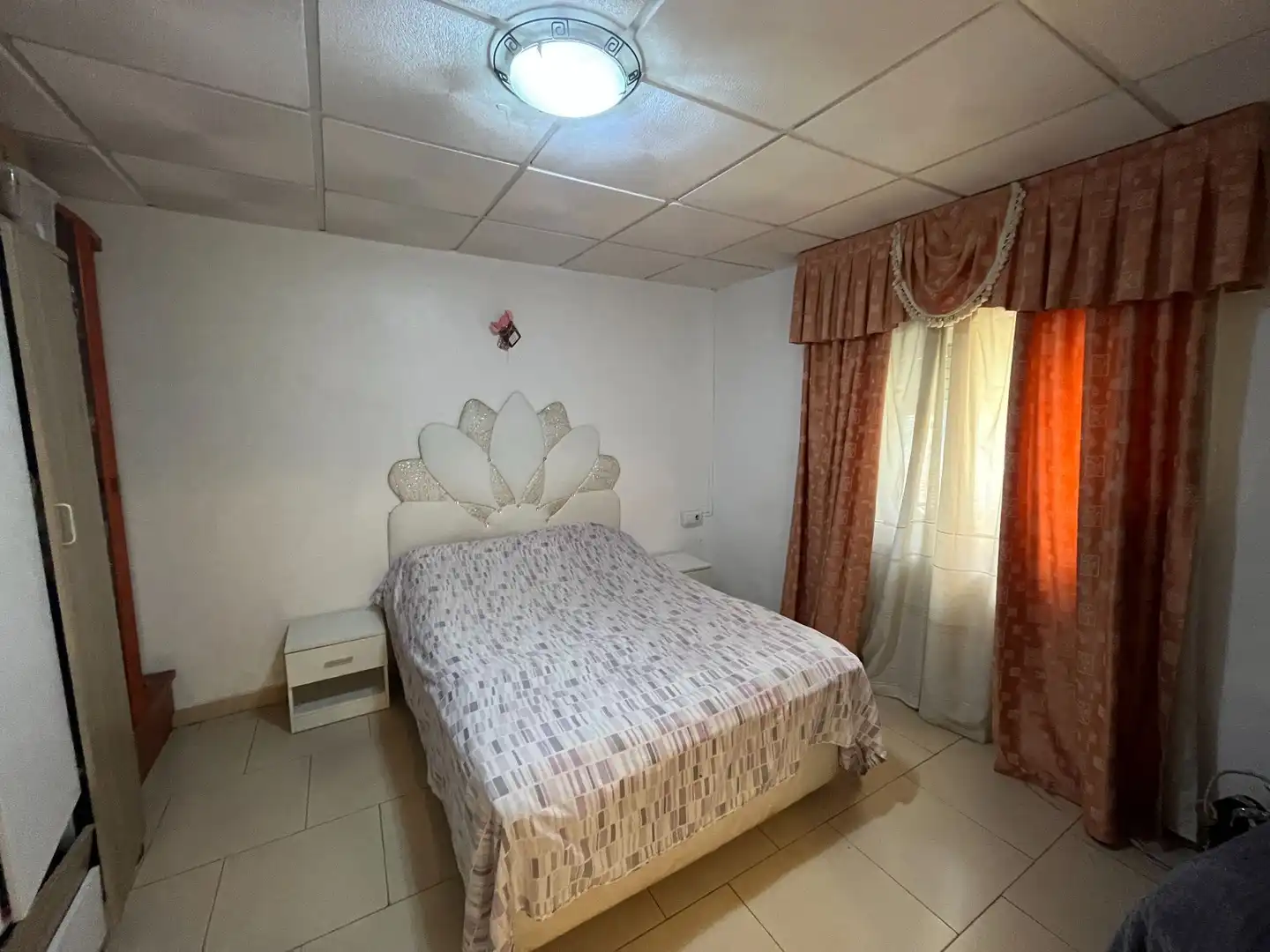 Schlafzimmer von Einfamilien-Reihenhaus zum Verkauf in Fuente Álamo de Murcia mit Klimaanlage, Terrasse und Möbliert
