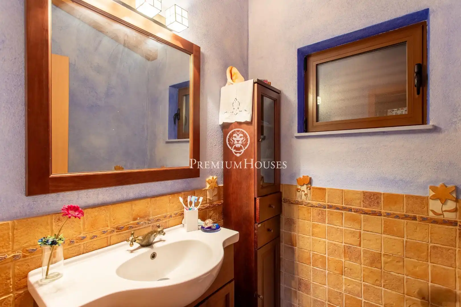 Baño de Finca rústica en venta en Arenys de Munt con Aire acondicionado, Calefacción y Jardín privado
