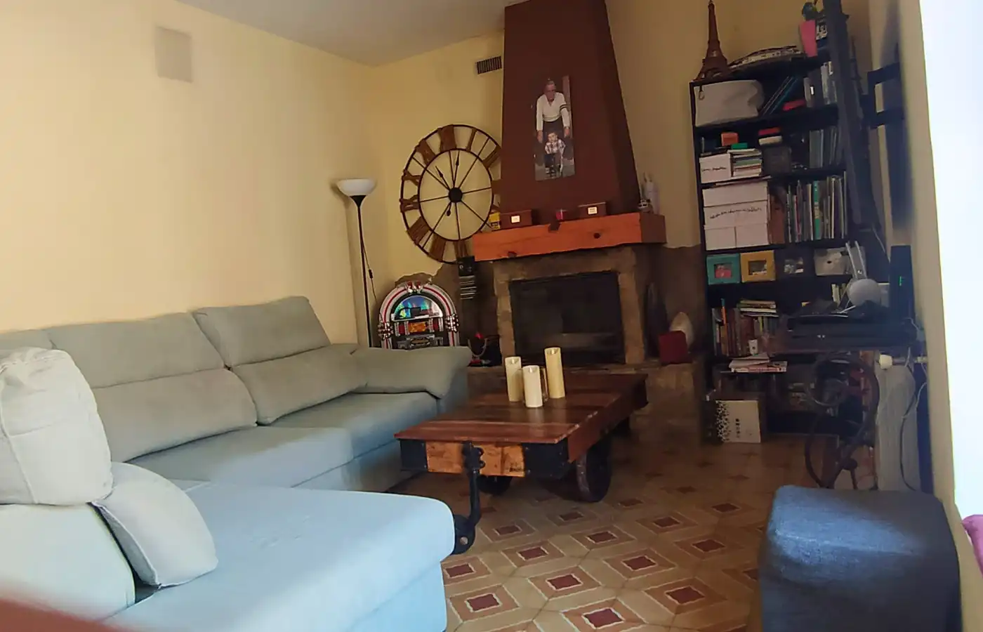 Sala de estar de Casa o chalet en venta en Los Santos de la Humosa con Jardín privado, Terraza y Trastero