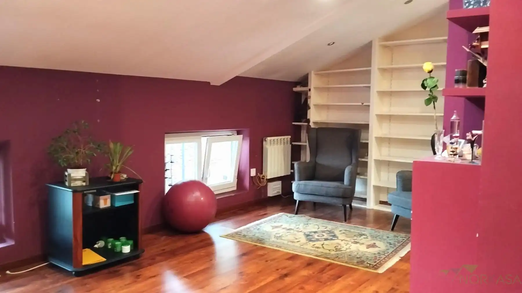 Living room of Flat for rent in Oviedo   with Heating, Furnished and Pets allowed