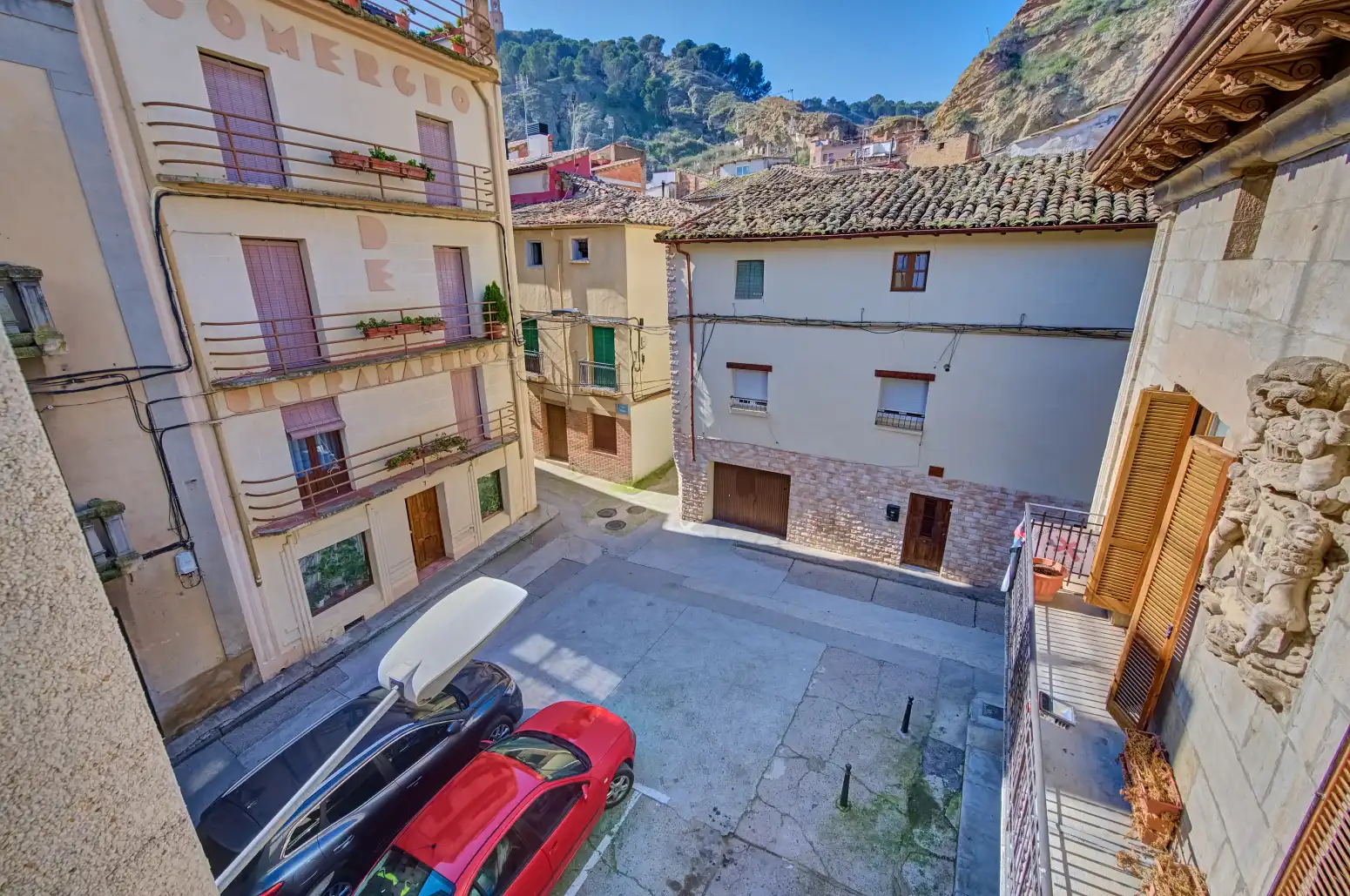 Vista exterior de Casa o chalet en venta en Falces con Calefacción, Parquet y Terraza