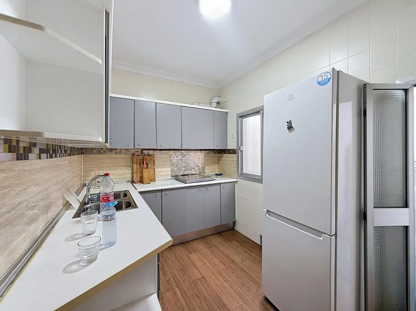 Kitchen of Flat for sale in Sevilla  with Air Conditioner, Terrace and Furnished