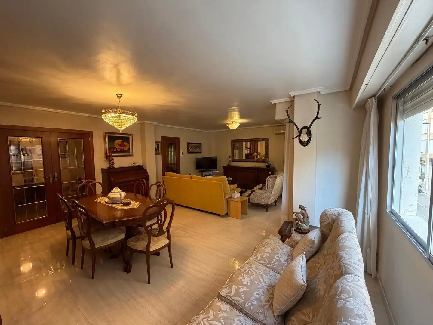 Sala de estar de Piso en venta en Ausias March