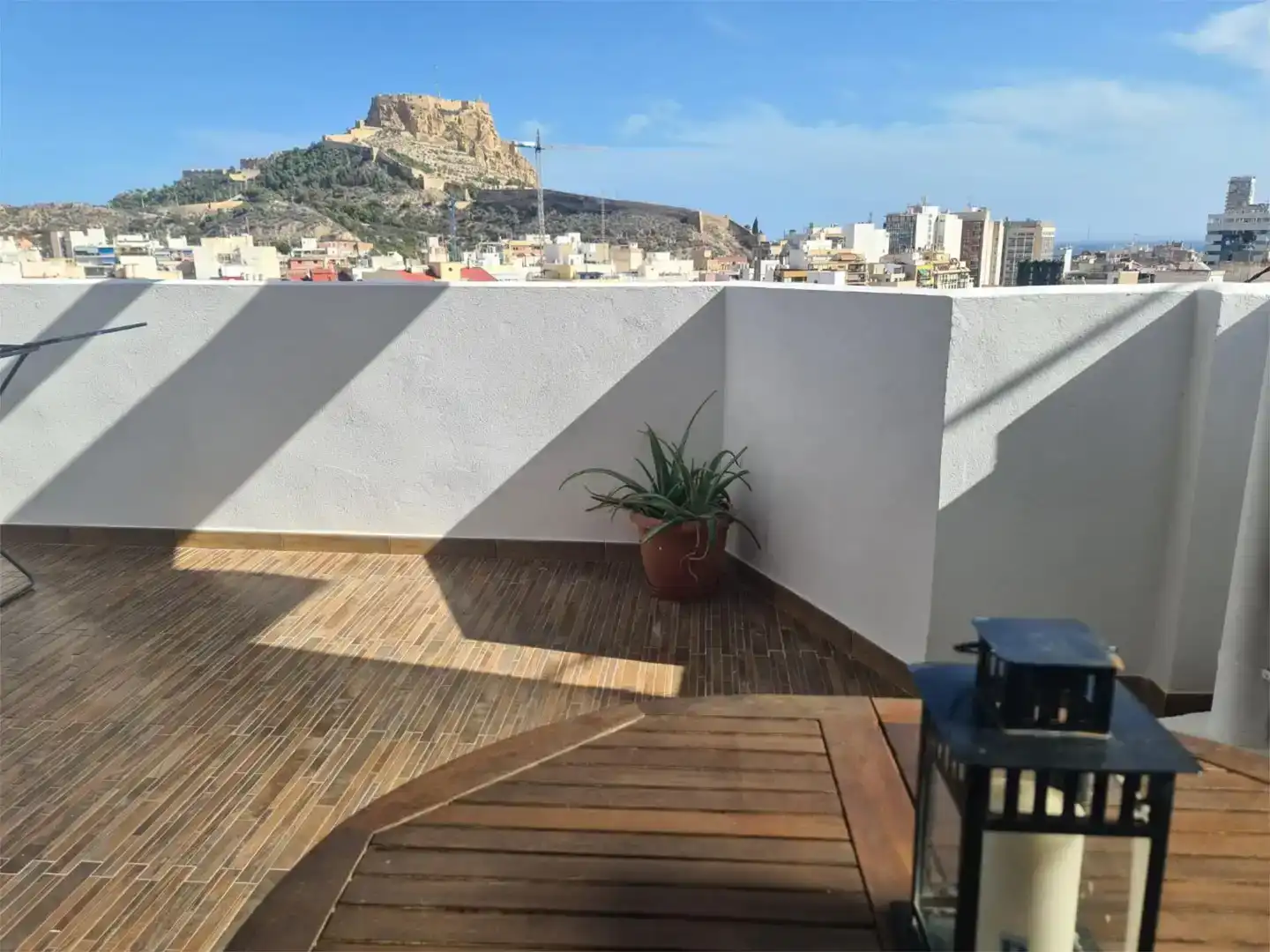 Terrasse von Wohnung zur Miete in Alicante / Alacant mit Klimaanlage