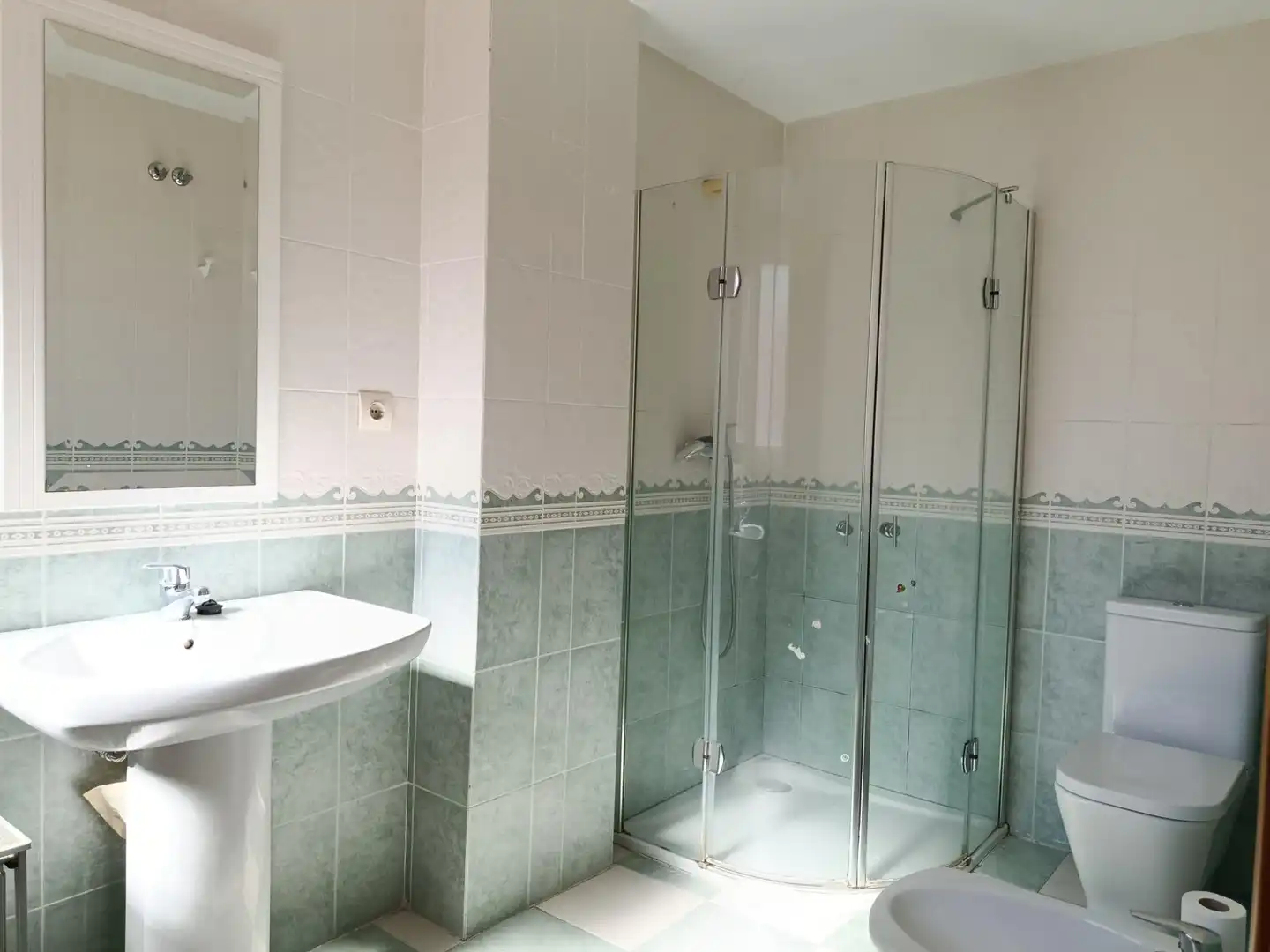 Bathroom of Flat for sale in Lorca  with Air Conditioner