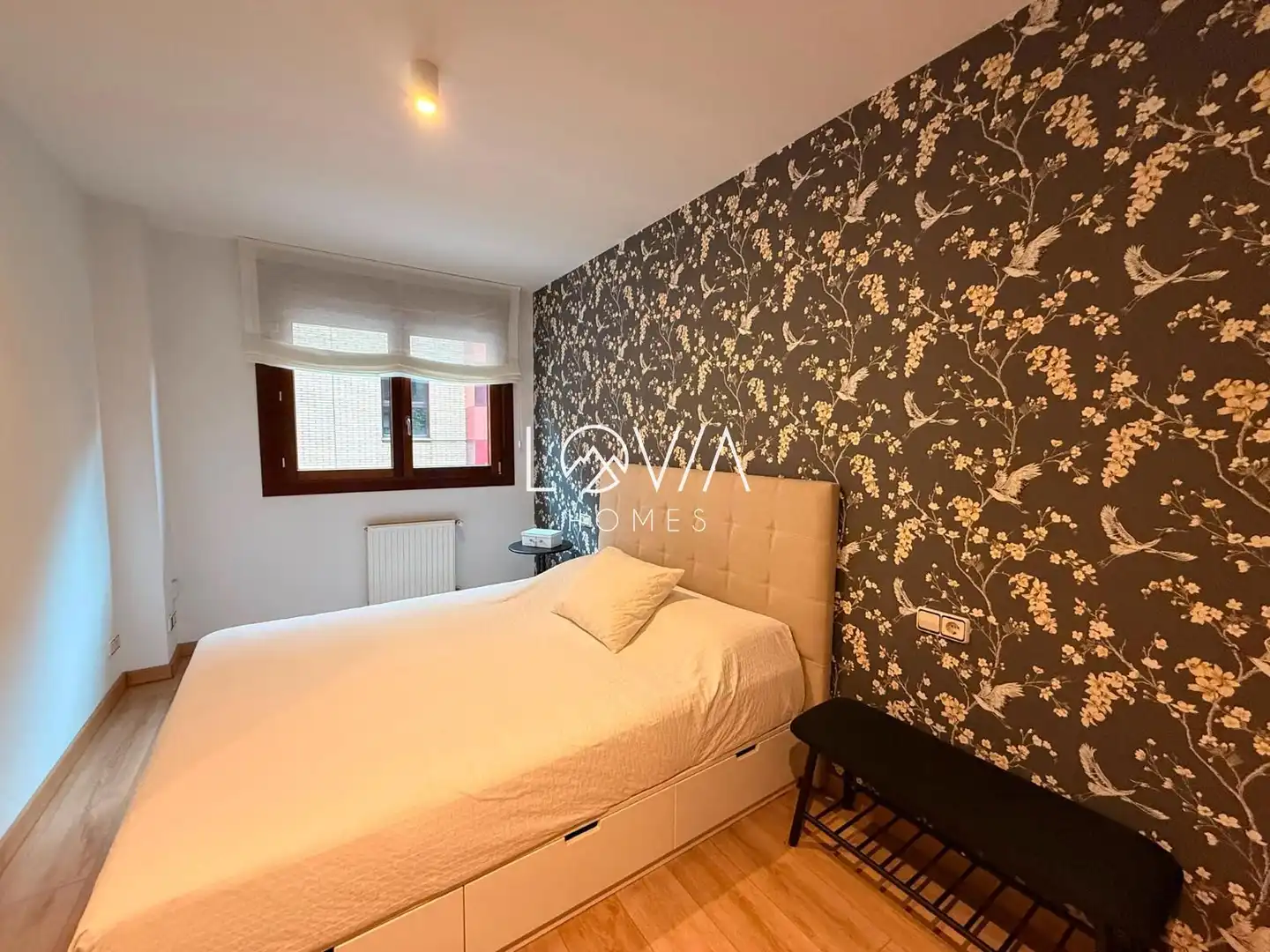 Bedroom of Flat for sale in Gijón   with Heating and Furnished