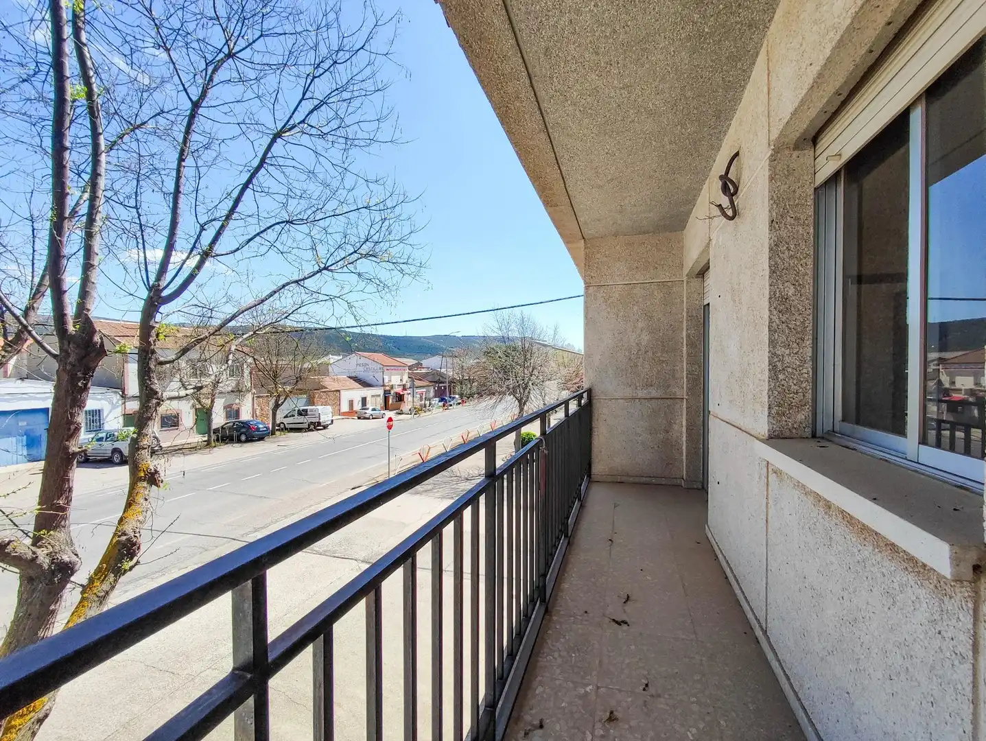 Balcony of Flat for sale in Argamasilla de Calatrava  with Air Conditioner, Heating and Storage room