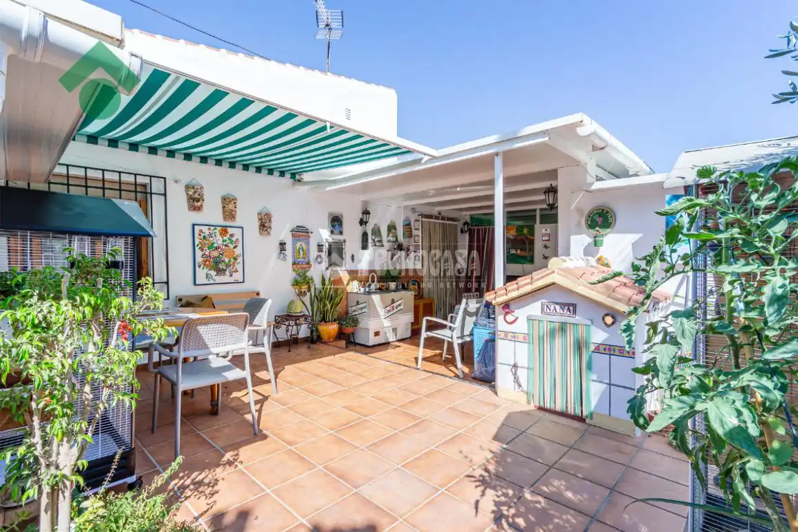 Terrassa de Finca rústica en venda en Nerja amb Jardí privat, Terrassa i Piscina