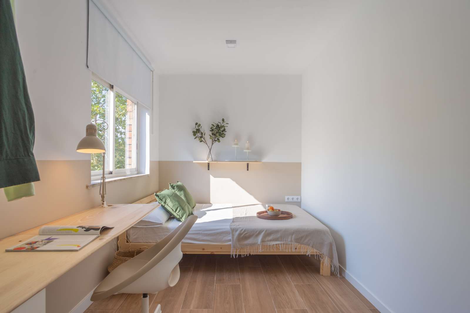 Dormitori de Pis per a compartir en  Barcelona Capital amb Aire condicionat, Calefacció i Terrassa