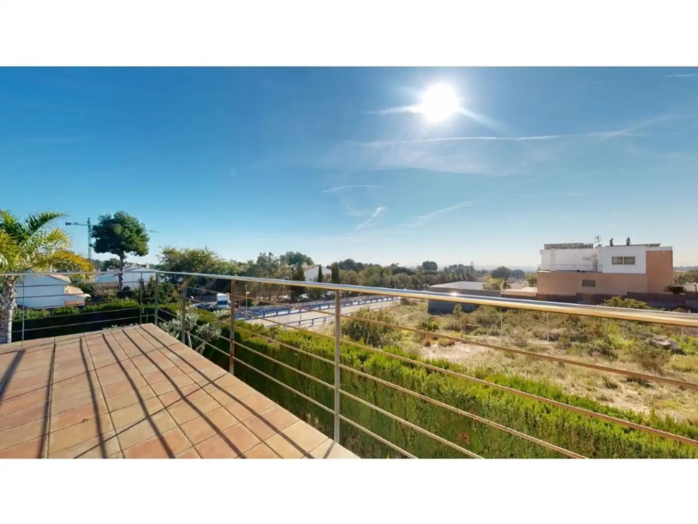 Vista exterior de Casa o xalet en venda en Rocafort amb Jardí privat, Terrassa i Piscina