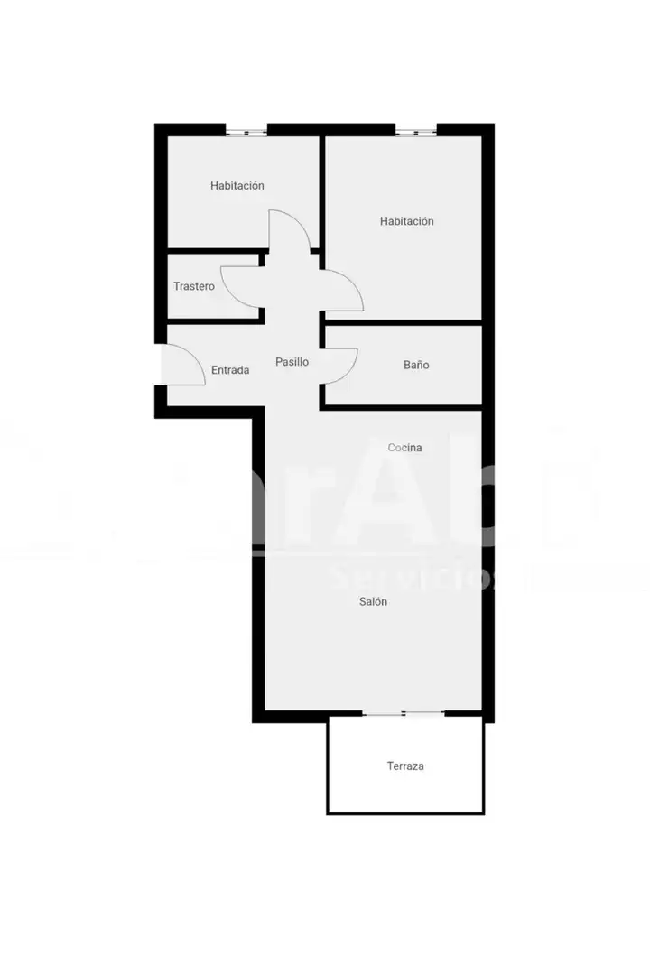 Flat for sale in Bellreguard  with Terrace, Furnished and Community pool